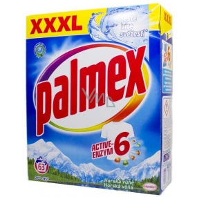 Palmex Active-Enzým 6 Horská vôňa univerzálny prášok na pranie 63 dávok 4,1 kg Box