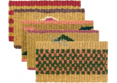 Spokar Rohož Holandská Kokosové vlákno. Rôzne farebné motívy 56 x 32 cm 1 kus