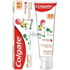 Colgate Kids Natural Fruit 3-5 rokov zubná pasta pre deti 50 ml