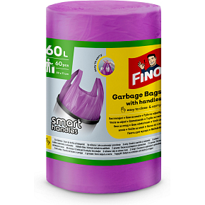 Fino Color vrecia na odpad, 60 l, 13µm, 60 ks