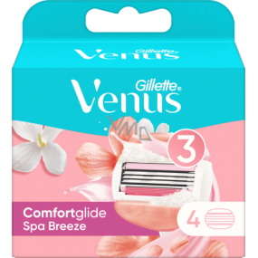 Gillette Venus ComfortGlide Spa Breeze náhradné hlavice 4 kusy pre ženy