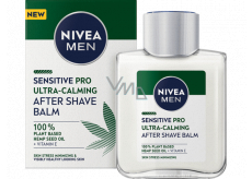 Nivea Men Sensitive Pro balzam po holení s konope pre mužov 100 ml