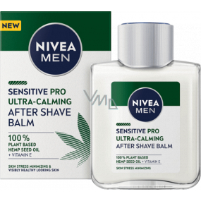 Nivea Men Sensitive Pro balzam po holení s konope pre mužov 100 ml