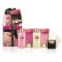 Baylis & Harding Mysterious Rose prací gél 100 ml + sprchový krém 100 ml + telové mlieko 50 ml + krém na ruky 50 ml + soľ do kúpeľa 25 g + umývacia hubka, kozmetická sada pre ženy