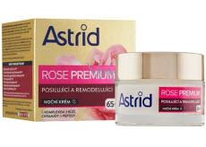 Astrid Rose Premium 65+ spevňujúci a remodelačný nočný krém pre veľmi zrelú pleť 50 ml