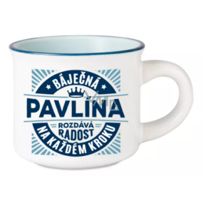 Albi Espresso šálka Pavlina - Nádherná, prináša radosť na každom kroku 45 ml