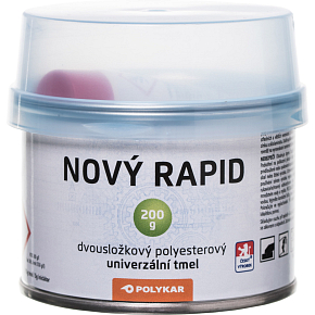 Polykar Nový Rapid univerzálny dvousložkový tmel, 200 g