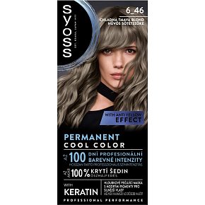 Syoss Farba na vlasy chladná tmavá blond 6_46, 50ml