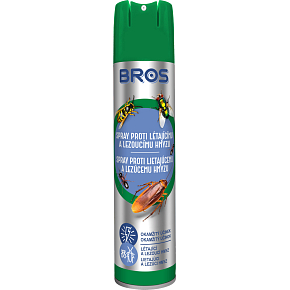 Bros sprej proti lietajúcemu a lezúcemu hmyzu, 400 ml