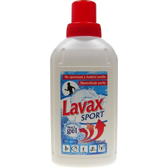 Lavax Sport prací gél na športové a funkčné prádlo 400 ml