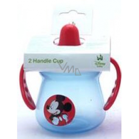 Disney Mickey Mouse Baby Handle Cup hrnček s dvoma ušami 6+ 150 ml