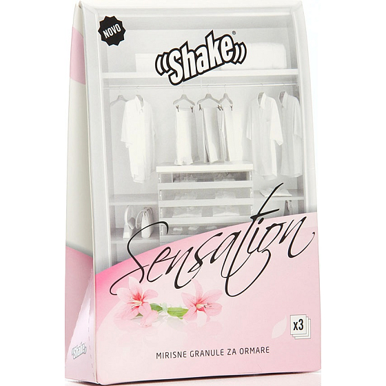 Shake Fragrance Closet Sachets Sensation vonné sáčky do skrine 3 kusy