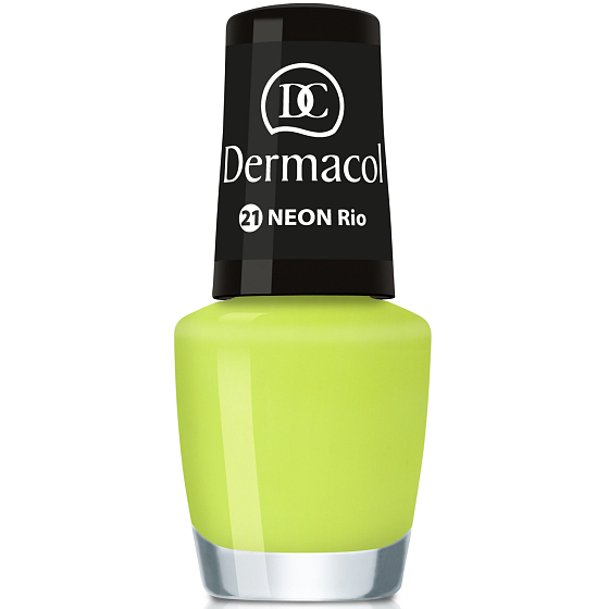 Dermacol Neon Polish Neónový lak na nechty 21 Rio 5 ml