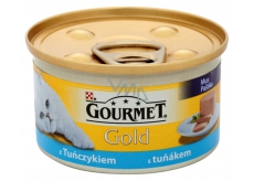 Gourmet Gold Cat Tuniak konzerva pre dospelé mačky 85 g