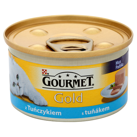 Gourmet Gold Cat Tuniak konzerva pre dospelé mačky 85 g