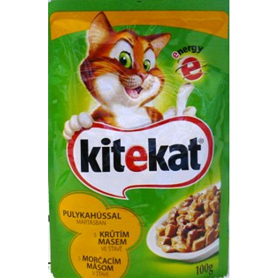 Kitekat s morčacím mäsom v šťave 100 g
