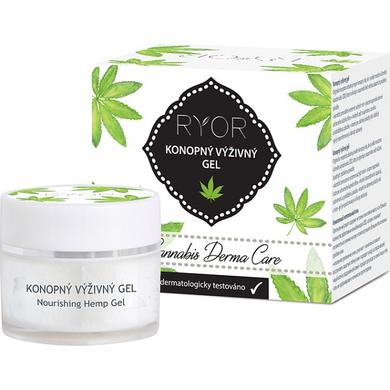 Ryor Cannabis Derma Care Konopný výživný gél 15 ml