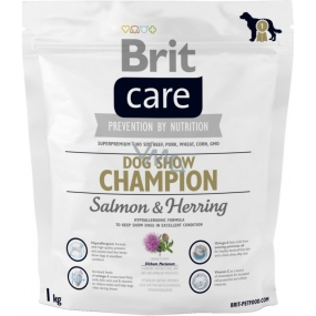 Brit Care Show Champion Losos a sleď prémiové krmivo pre psov všetkých plemien 1 kg