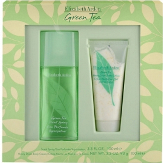 Elizabeth Arden Green Tea parfumovaná voda pre ženy 100 ml + telový krém 100 ml, darčeková sada