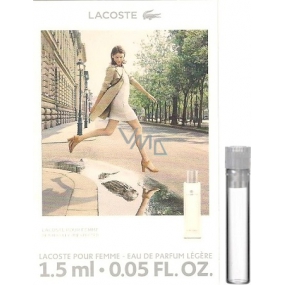 Lacoste pour Femme Legere toaletná voda 1,5 ml, vialka