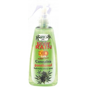 Bion Cosmetics Duo Sun Rain Cannabis + Panthenol telový hydratačný sprej po opaľovaní 260 ml