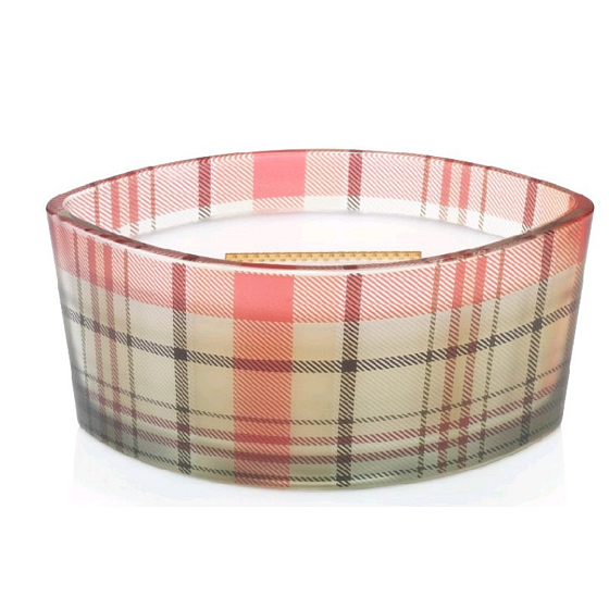 WoodWick White Teak - Biela teaková vonná sviečka s dreveným knôtom a skleneným viečkom 453 g Holiday boat/ limited 2018