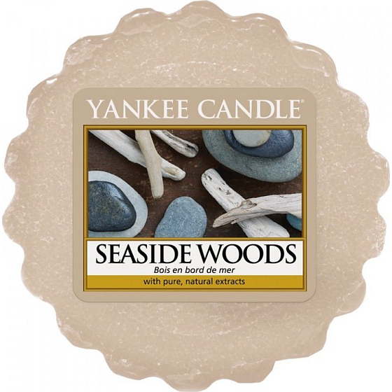 Yankee Candle Seaside Woods - Prímorské dreva vonný vosk do aromalampy 22 g
