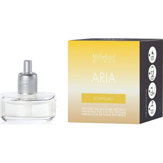 Millefiori Milano Aria Pompelmo - Grep náplň do elektrického difuzéru vonia 6-8 týždňov 20 ml