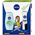 Nivea Clay Fresh Zázvor & Bazalka sprchový gél s ílom 250 ml + Black & White Fresh antiperspirant sprej pre ženy 150 ml + Urban Skin Detox 3v1 čistiaci krém 150 ml, kozmetická sada