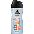 Adidas Total Relax 3v1 sprchový gél na telo, tvár a vlasy pre mužov 250 ml