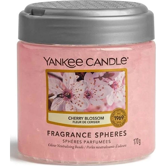 Yankee Candle Cherry Blossom - Čerešňový kvet Spheres voňavé perly neutralizujú pachy a osviežia malé priestory 170 g