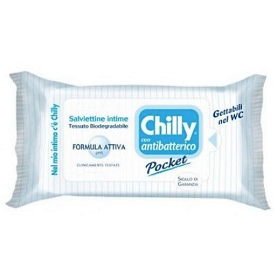 Chilly Antibakteriálne obrúsky na intímnu hygienu 12 kusov