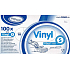 WIMEX Rukavice hygienické jednorázové vinylové púdrované biele, veľkosť S, box 100 kusov