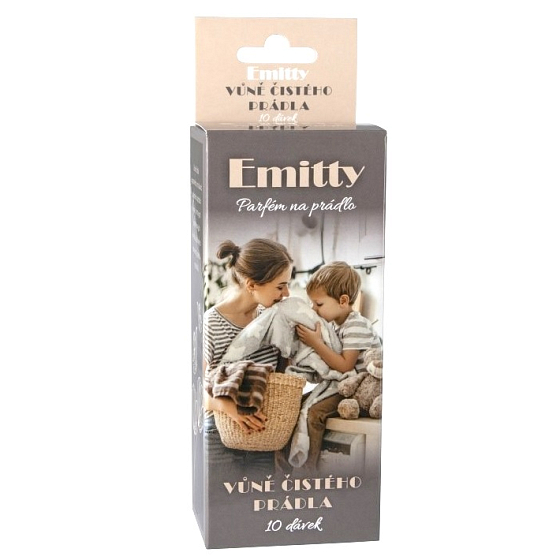 Emitty Parfém na bielizeň Vôňa čistej bielizne 10 dávok 10 ml