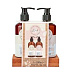 Sunkissed Sada na umývanie rúk 95% Natural Kind umývanie rúk 280 ml + krém na ruky 280 ml + borovicový podnos, kozmetická sada pre ženy