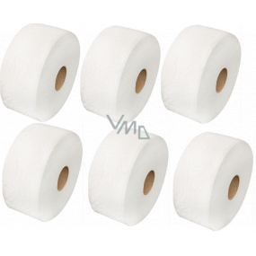 Toaletný papier Jumbo 190 75% belosť pre 2-vrstvový zásobník 6 ks