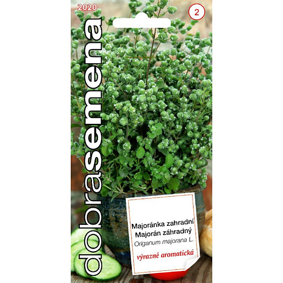 Dobrasemena Majoránka záhradná, silne aromatická 0,4 g