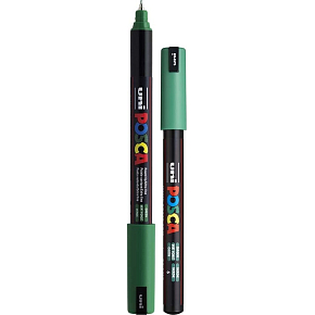 Posca Univerzálny akrylový popisovač 0,7 mm zelený PC-1MR