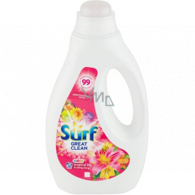 Surf Color Tropical Lily & Ylang Ylang Farebný prací gél 20 dávok 1 l