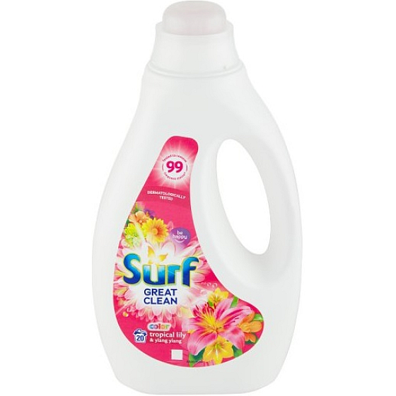 Surf Color Tropical Lily & Ylang Ylang Farebný prací gél 20 dávok 1 l