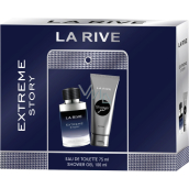La Rive Extreme Story toaletná voda 100 ml + sprchový gél 100 ml, darčeková súprava pre mužov