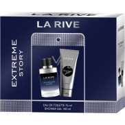 La Rive Extreme Story toaletní voda 100 ml + sprchový gel 100 ml, dárková sada pro muže