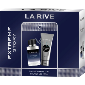 La Rive Extreme Story toaletná voda 100 ml + sprchový gél 100 ml, darčeková súprava pre mužov