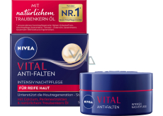 Nivea Vital nočný krém proti vráskam 50 ml