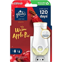 Glade osviežovač vzduchu Electric Warm Apple Pie, 1 + 20 ml