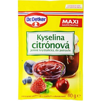 Dr.Oetker Kyselina citrónová 80 g