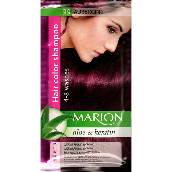 Marion Tónovací šampón 99 Baklažán 40 ml