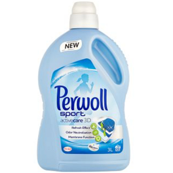Perwoll Šport prací gél na športové prádlo 50 dávok 3 l