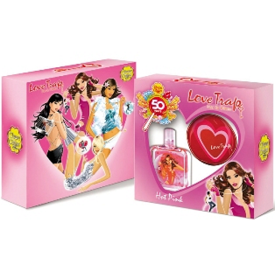 Chupa Chups Hot pink toaletná voda 75 ml + peňaženka, darčeková sada