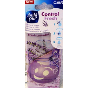 Ambi Pur Car Control Fresh Lavender osviežovač vzduchu závesný 1 kus